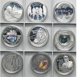 Set, 10 oro 2005-2012 (9 pezzi)