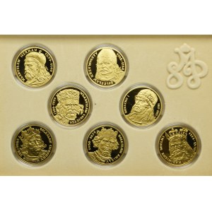 Set, Treasury of the Polish Mint, Royal Collection, Piasts, Medals (7 pieces).