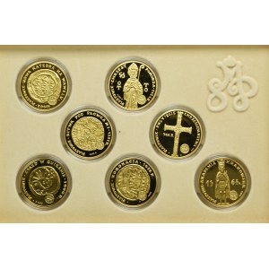 Set, Treasury of the Polish Mint, Royal Collection, Piasts, Medals (7 pieces).