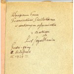 ZEGADŁOWICZ Emil - The Night of Saint John the Evangelist. Mystery (1924)[autograph].