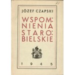 CZAPSKI Józef - Wspomnienia starobielskie (1945)