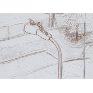 Jaroslaw Modzelewski, Sketch for the painting SYNOGARLICE, 2000