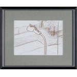 Jaroslaw Modzelewski, Sketch for the painting SYNOGARLICE, 2000