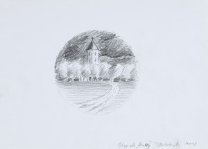 Jarosław Modzelewski, Szkic do obrazu „Burza”, 2012