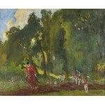 Zygmunt ROZWADOWSKI (1870-1950), Polowanie, 1923