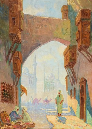 Aleksander LASZENKO (1883-1944), Ulica arabska