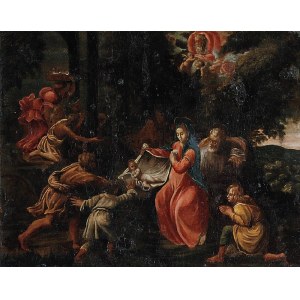 Malarz nieokreślony, XVIII w., Adoracja pasterzy