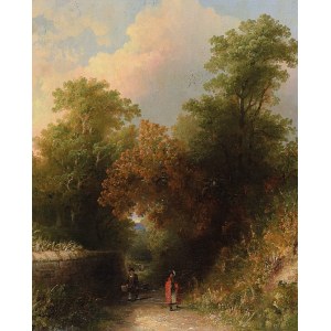 Henry DAWSON (1811-1878), Pejzaż romantyczny