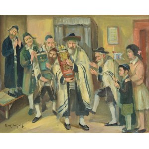 Mark SIEGBAND (ur. 1923), Simchat Tora