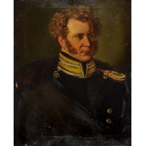 Malarz nieokreślony, XIX w., Portret oficera