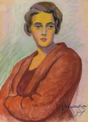 Stanisław HOROWICZ (1892-1927), Portret kobiety, 1927