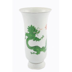 Staatliche Porzellanmanufaktur Meissen, Wazon z zielonym chińskim smokiem