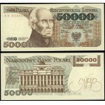 Poland, 50,000 zloty, 1.12.1989