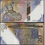 Poland, 20 zloty, 21.01.2025