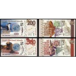 Antarctica, set of 6 bills (Arctic fauna)