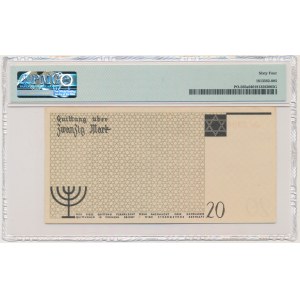 20 Mark 1940 - no. 1 without watermark - PMG 64