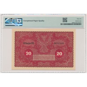 20 marek 1919 - II Serja FE - PMG 66 EPQ