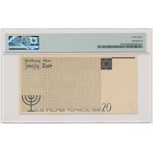 20 Mark 1940 - no. 1 without watermark - PMG 63