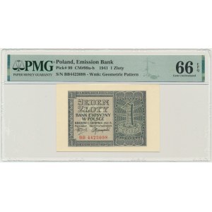 1 gold 1941 - BB - PMG 66 EPQ