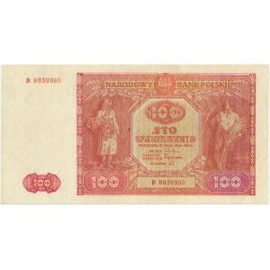 100 zloty 1946 - B -.