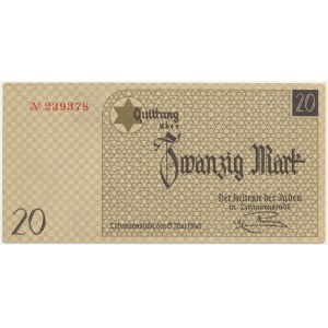 20 značek 1940 - č. 1 bez vodoznaku -