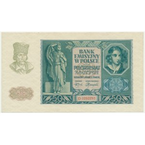 50 gold 1940 - D -.