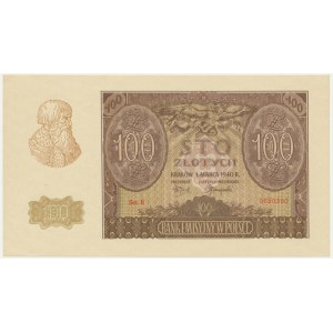 100 zloty 1940 - ZWZ - B -.