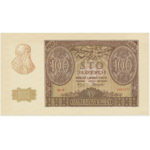 100 zloty 1940 - ZWZ - B -