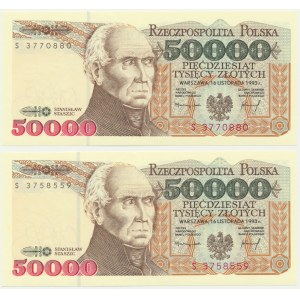 50,000 PLN 1993 - S - (2 units).