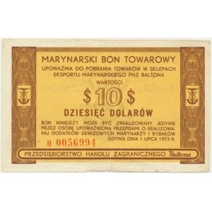 Baltona, $ 10 1973 - B - THE MOST IMPORTANT NOMINEE.