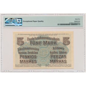 Kowno, 5 Mark 1918 - C - PMG 65 EPQ