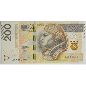 200 złotych 2015 - AA -