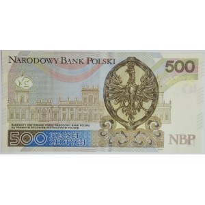 500 złotych 2016 - AD -