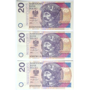 Set, 20 gold 2016 (3 pcs.)