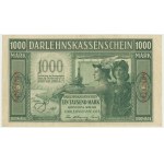 Kowno, 1.000 Mark 1918 - A - 7 digit series -