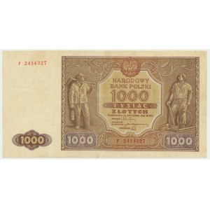 1.000 złotych 1946 - F -