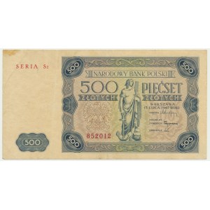 500 złotych 1947 - S2 -