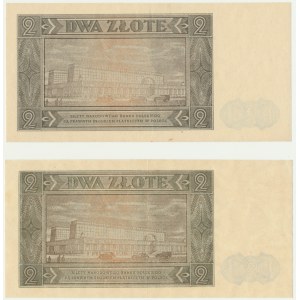 2 złote 1948 - BE i BU - (2 szt.)