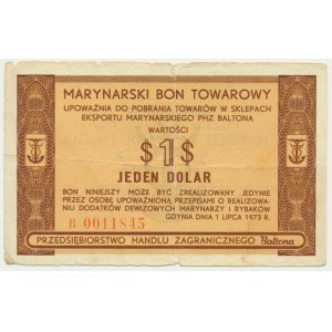 Baltona, 1 dolar 1973 - B - RZADKI