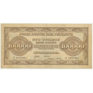 100,000 marks 1923 - A -.
