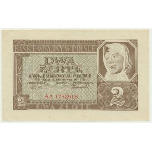 2 gold 1941 - AA -.
