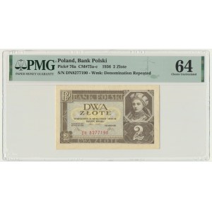 2 złote 1936 - DN - PMG 64