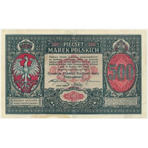 500 marks 1919 - Directorate -.