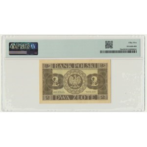 2 złote 1936 - BH - PMG 55