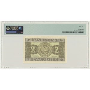 2 gold 1936 - EH - PMG 55