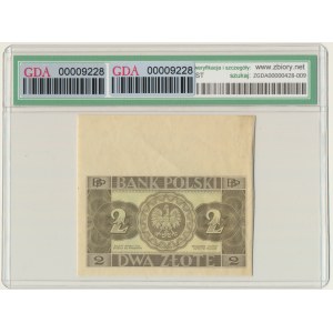 2 zloty 1936 - without series and subprint - GDA 50