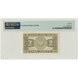 2 gold 1936 - without series and numbering - PMG 66 EPQ