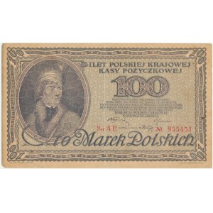 100 marks 1919 - AE -.