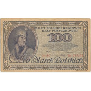 100 marks 1919 - AC -.