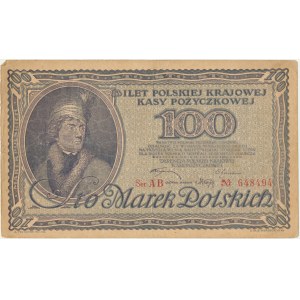 100 marks 1919 - AB -.